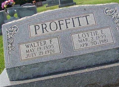 Lottie E Proffitt on Sysoon
