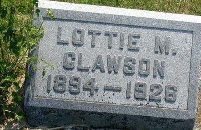Lottie M. Clawson on Sysoon