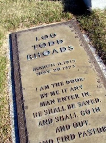 Lou Todd Rhoads on Sysoon