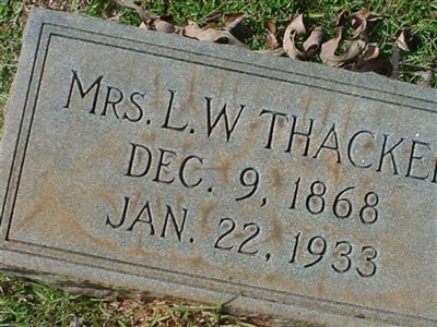 Louanna "Lula" Wright Thacker on Sysoon