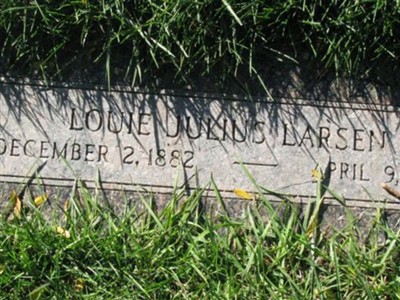Louie Julius Larsen on Sysoon