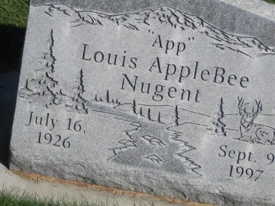 Louis AppleBee "App" Nugent on Sysoon