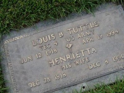 Louis B Tuttle on Sysoon