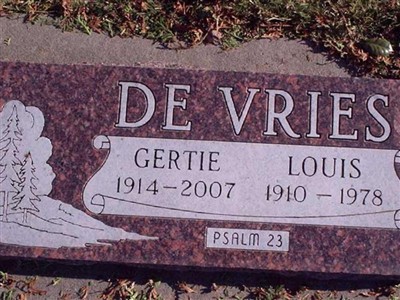 Louis DeVries on Sysoon