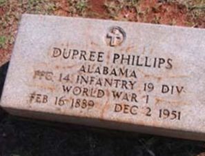 Louis Dupree Phillips on Sysoon