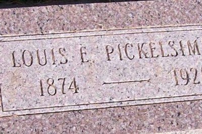 Louis E. Pickelsimer on Sysoon