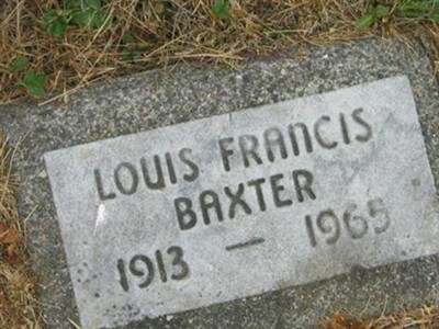 Louis Francis Baxter on Sysoon