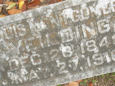 Louis Montgomery Yeilding on Sysoon