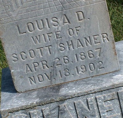 Louisa D Shaner on Sysoon