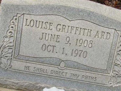 Louise Griffith Ard on Sysoon