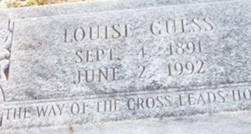Louise Guess on Sysoon