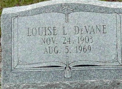 Louise L. DeVane on Sysoon