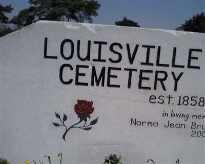 Louisville Cemetery on Sysoon