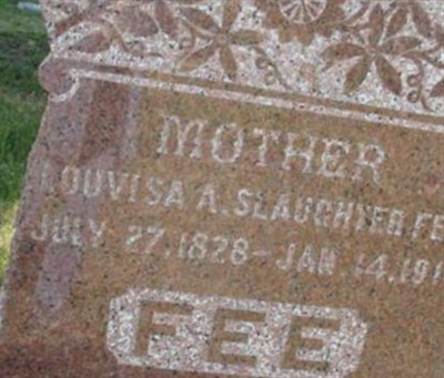 Louvisa A Slaughter Fee on Sysoon