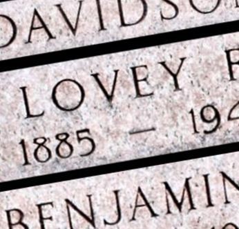 Lovey F. Davidson on Sysoon