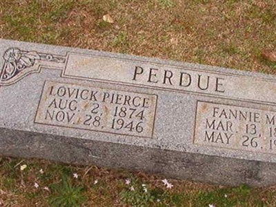 Lovick Pierce Perdue on Sysoon