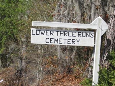 Lower Three Runs Cemetery on Sysoon