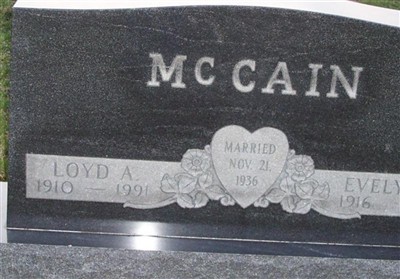 Loyd Albert McCain on Sysoon