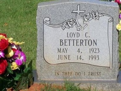 Loyd C. Betterton on Sysoon