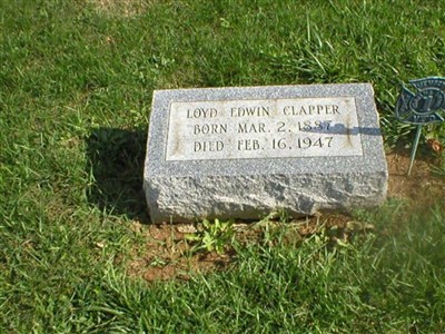 Loyd Edwin Clapper on Sysoon
