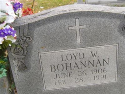 Loyd W. Bohannan on Sysoon