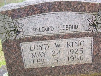 Loyd W. King on Sysoon