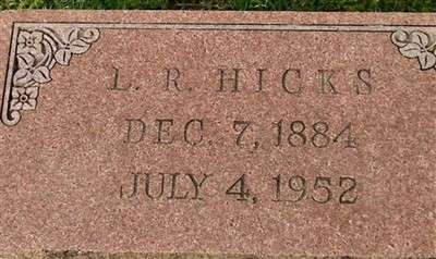 L R Hicks on Sysoon