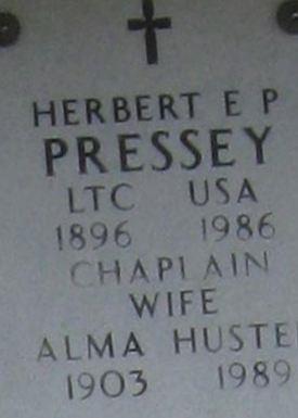 Lt Col Herbert E P Pressey on Sysoon