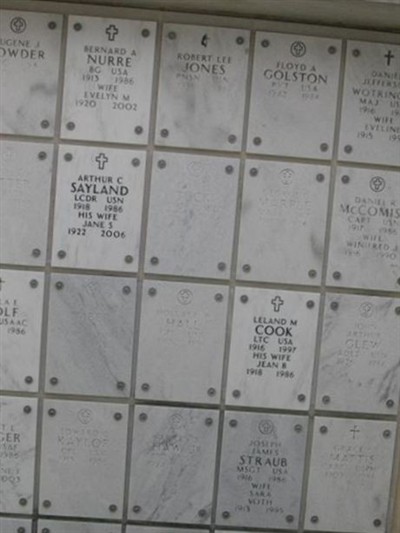 Lt Col Leland M Cook on Sysoon