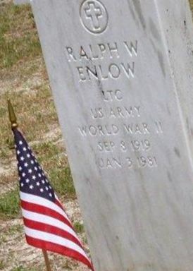 Lt Col Ralph W Enlow on Sysoon