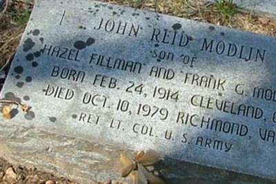 LTC John Reid Modlin on Sysoon