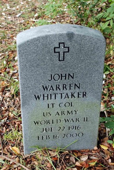 LTC John Warren Whittaker on Sysoon