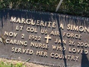 LTC Marguerite A Simon on Sysoon