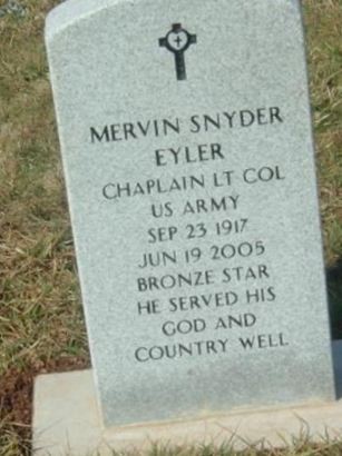 LTC Mervin Snyder Eyler on Sysoon