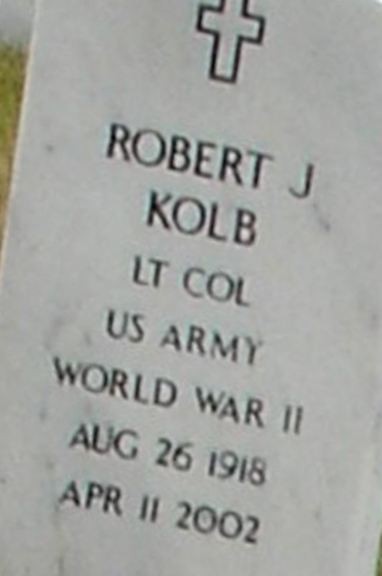 LTC Robert J. Kolb on Sysoon