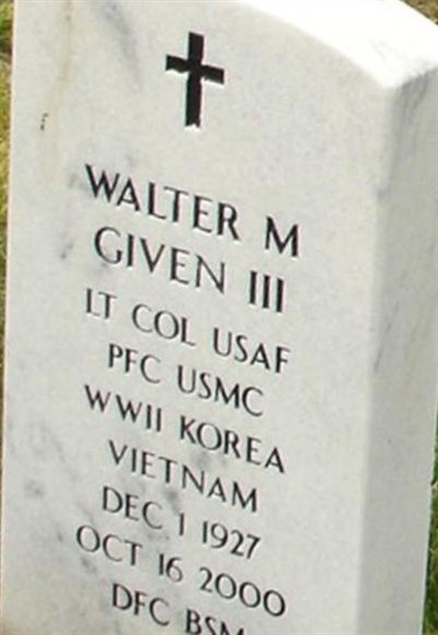 LTC Walter M. Given, III on Sysoon