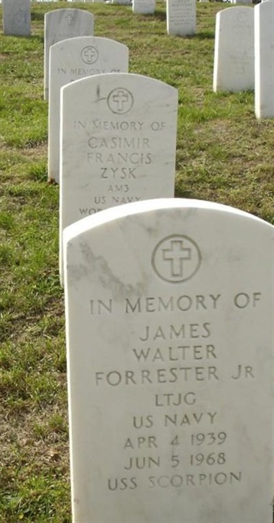 LTJG James Walter Forrester, Jr on Sysoon