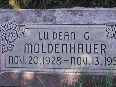 Lu Dean G. Moldenhauer on Sysoon