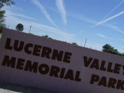 Lucerne Valley Memorial Park on Sysoon
