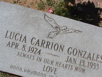 Lucia Carrion Gonzales on Sysoon