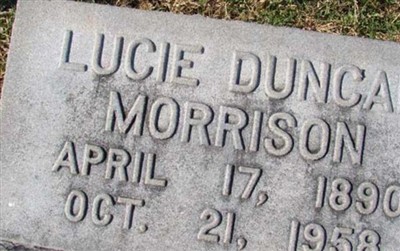 Lucie Duncan Morrison on Sysoon