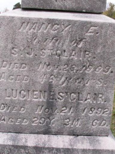 Lucien E. St. Clair on Sysoon