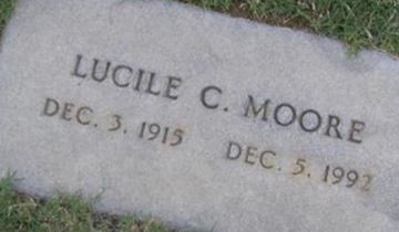 Lucile C. Moore on Sysoon