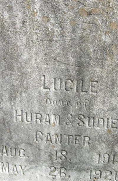 Lucile Canter on Sysoon
