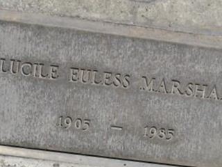 Lucile Euless Marshall on Sysoon