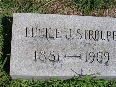 Lucile J Stroupe on Sysoon