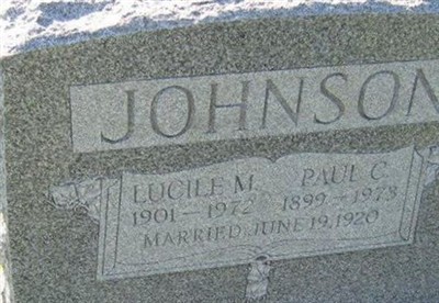 Lucile M Johnson on Sysoon