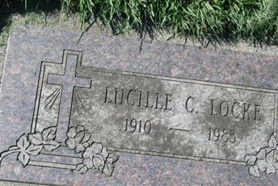 Lucille C. Locke, Find a grave on Sysoon Lucille C. Locke on Sysoon