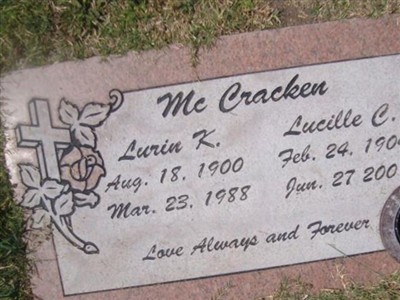 Lucille C. McCracken on Sysoon