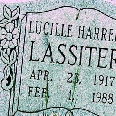 Lucille Harrell LASSITER on Sysoon